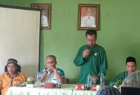 Rapat Sosialisasi Antara PT. Putra Muda Brother dengan Masyarakat desa Padang Kelapo (Foto/ist)