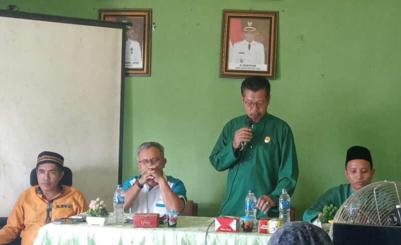 Rapat Sosialisasi Antara PT. Putra Muda Brother dengan Masyarakat desa Padang Kelapo (Foto/ist)