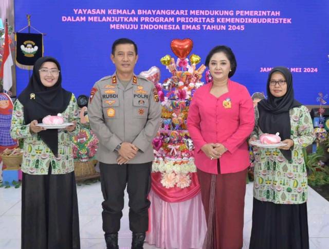 Syukuran HUT Ke-44 Yayasan Kemala Bhayangkari Dihadiri Kapolda Jambi Rusdi Hartono (Foto/Ist)