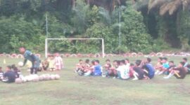 Ekskul Sepakbola SMPN 9 Batanghari (Foto/Istimewa)