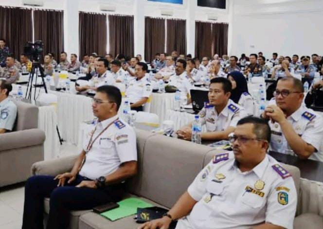 Acara Rekor Teknis Bidang Lalu Lintas dan Angkutan Jalan Se-provinsi Jambi di Sungai Penuh (Foto/Merliyah)